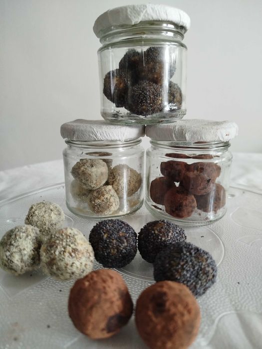 4 x 80 g Kuleczki mocy z nasion oleistych