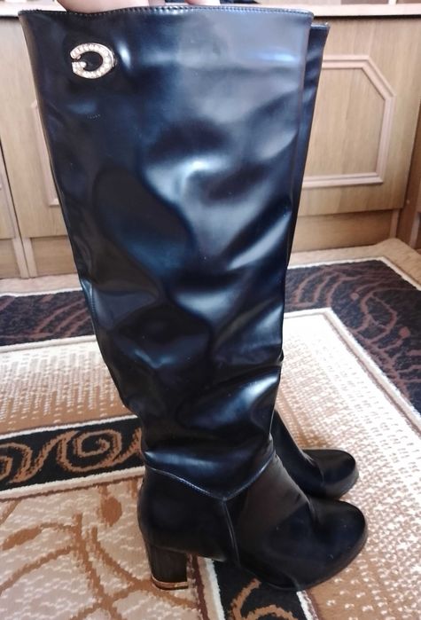 Осінні/Весна високі сапожки