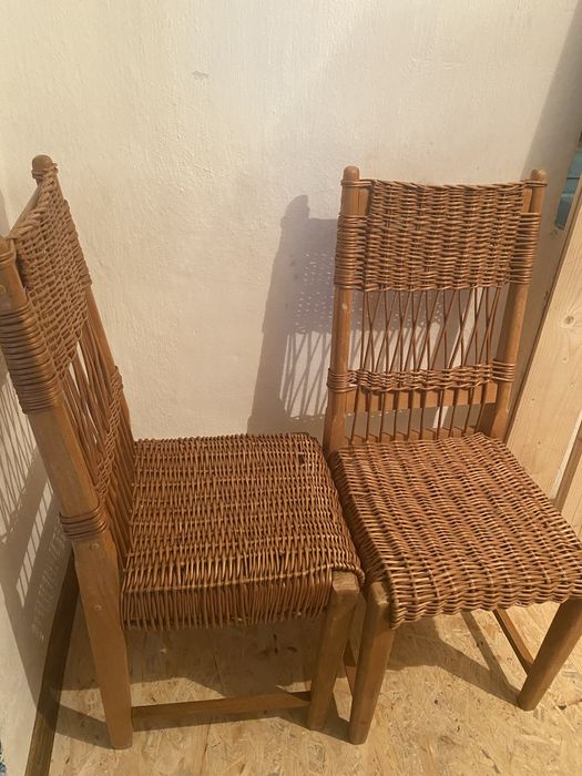 Стулья плетеные 2 шт.