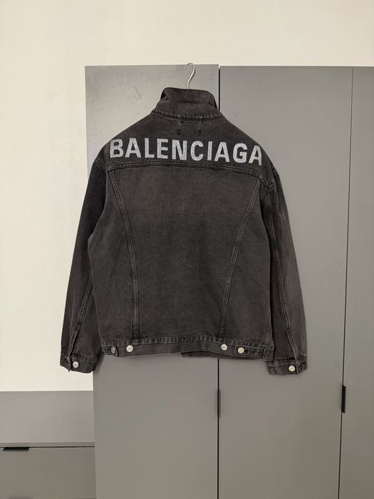 Куртка джинсовая оригинал Balenciaga ветровка джинсовка