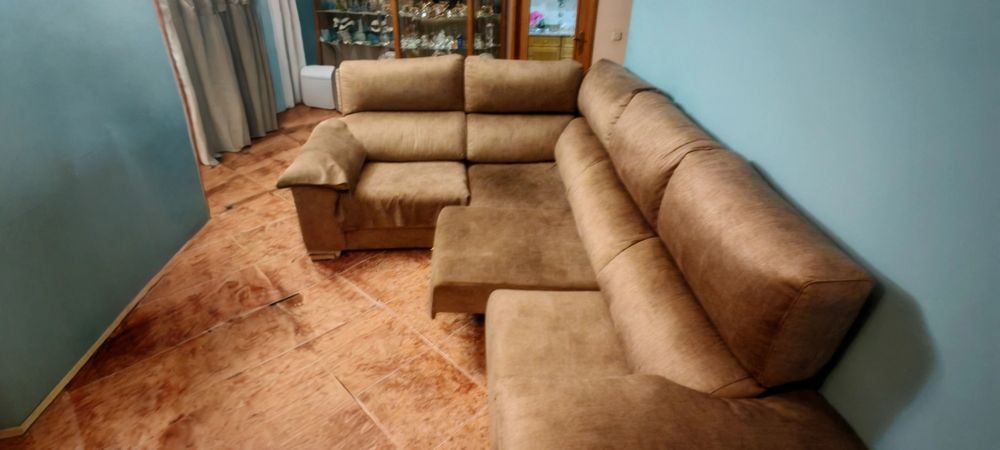Sofá com chaiselong