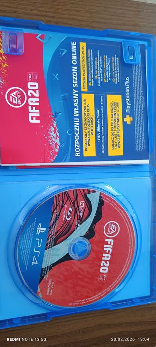 Sprzedam Grę Fifa20 PS4