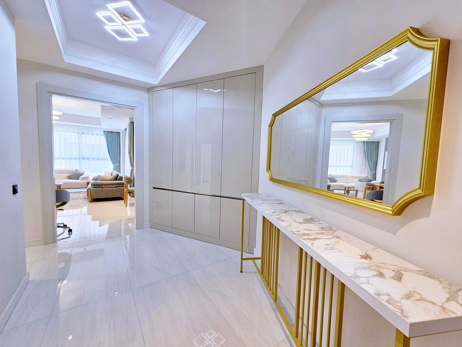 Квартира для большой семьи в премиум комплексе в Тюрклер, Алания D62