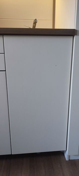 Kuchnia zabudowa kuchenna meble kuchenne biała białe Ikea VEDDINGE