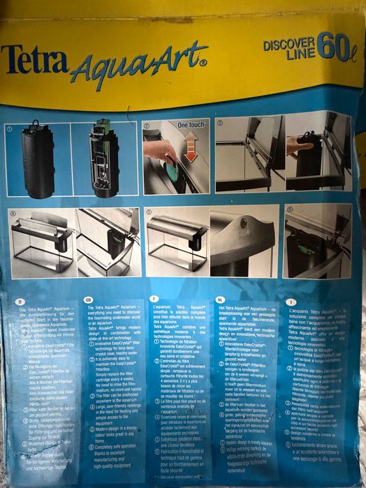 Akwarium TETRA AQUAART 60L — komplet