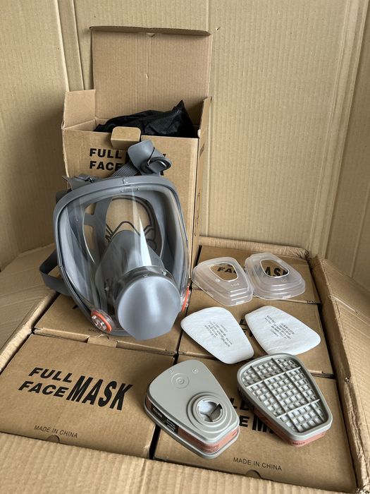 Маска 3М Полнолицевая Противогаз Респиратор Фильтра Панорамная Защита