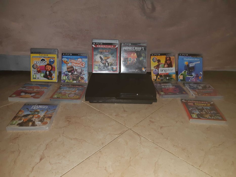 Ps3 +12 jogos usada
