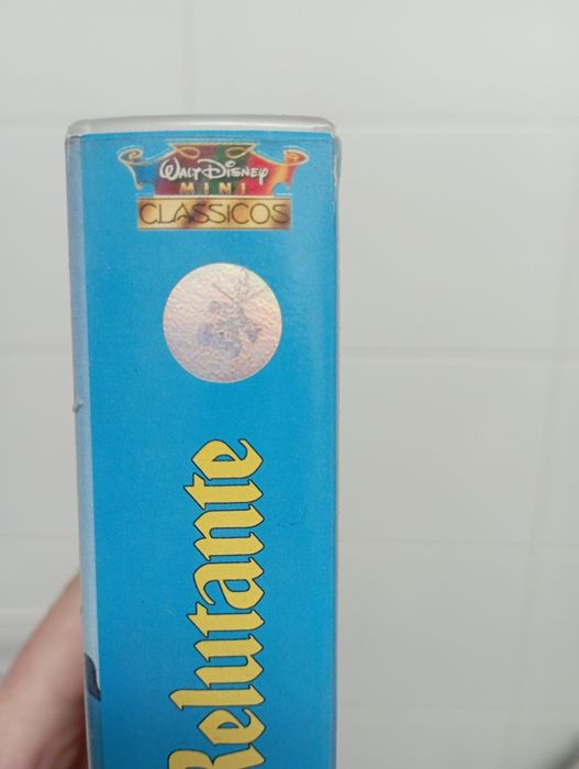 O Dragão Relutante - Walt Disney VHS - Desenhos Animados