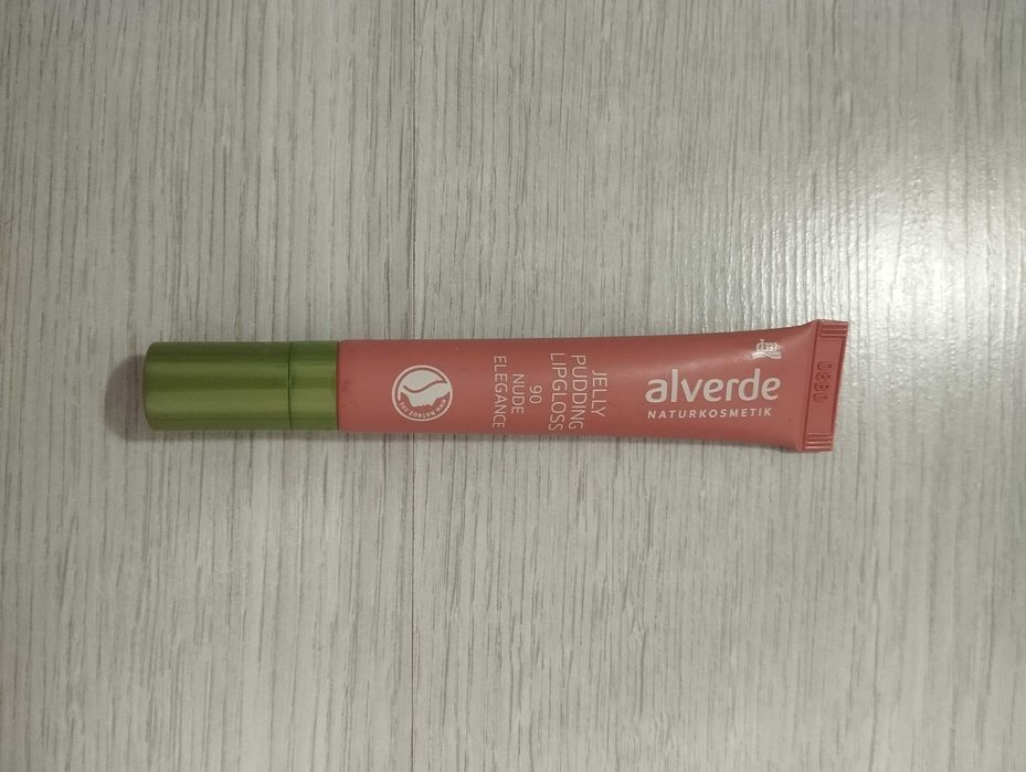Jelly pudding lip gloss 90 nude elegance "Alverde"