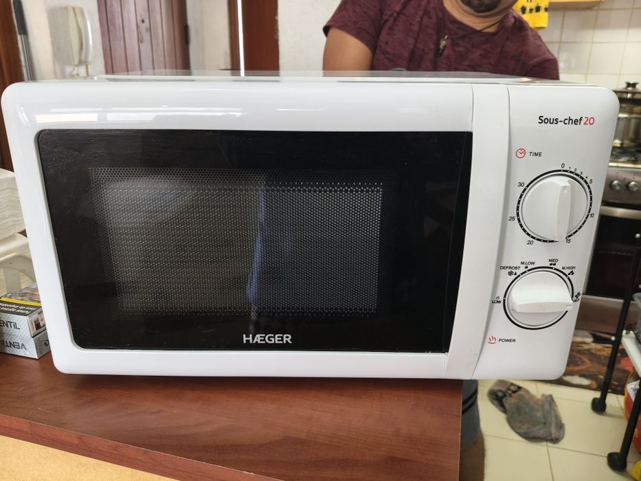 Microondas como novo
