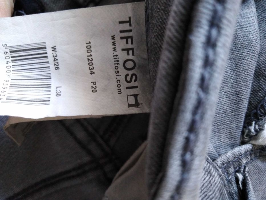 Calças Ganga Cinzentas Tiffosi Nicky