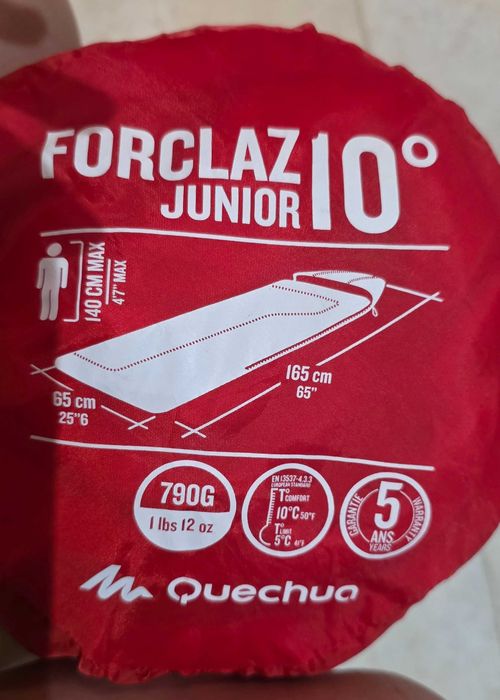 Śpiwór Decathlon  junior 140cm