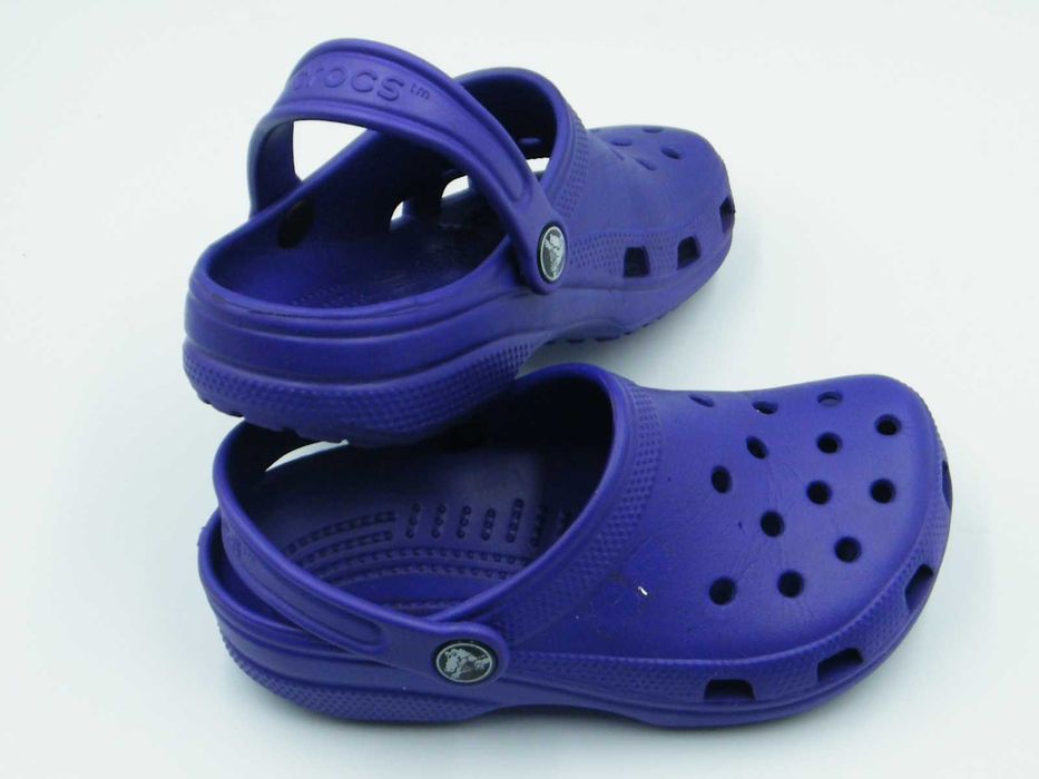 Crocs fiolet,zadbane