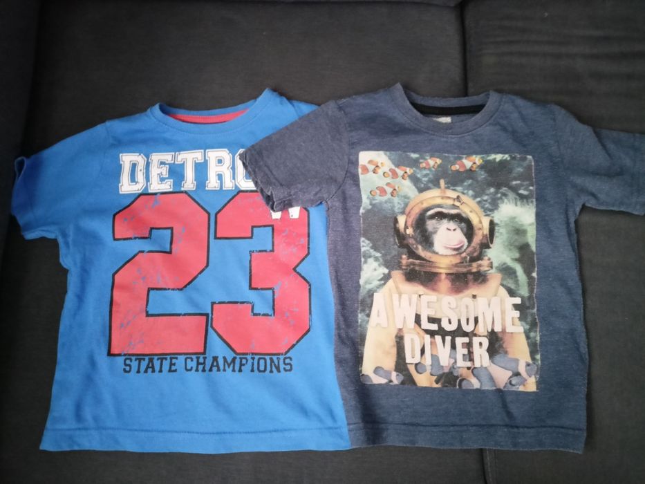 Koszulka krótki rękaw Rebel 98 2szt