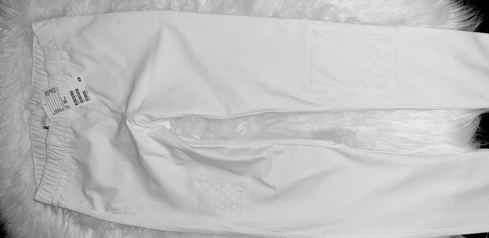 H&M jeansowe legginsy 146 cm