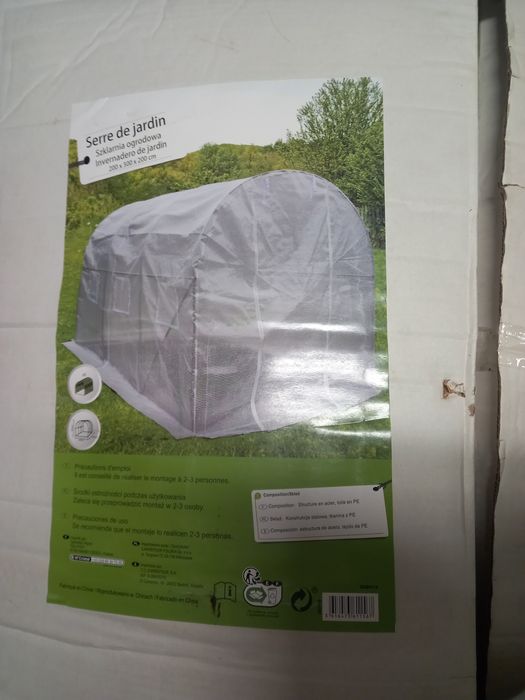 Foliowy tunel ogrodowy