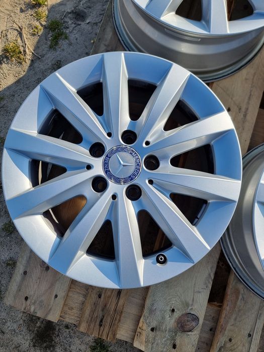 4x Felgi aluminiowe Mercedes  5x112 6.5Jx16H2 Et 49