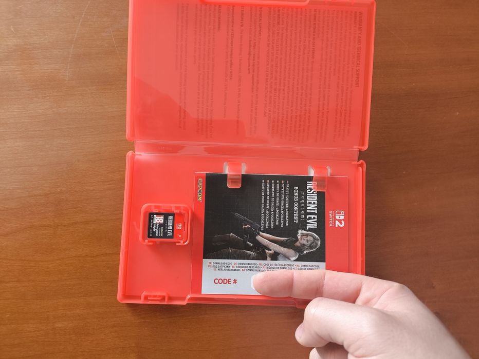 Resident evil Requiem Nintendo switch 2