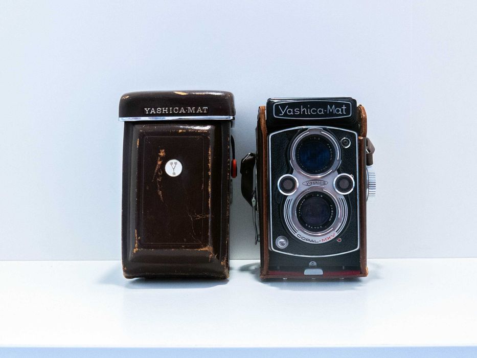 Câmara analógica Yashica Mat -Médio Formato
