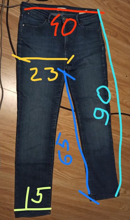 Spodnie damskie denim jeansy Wrangler