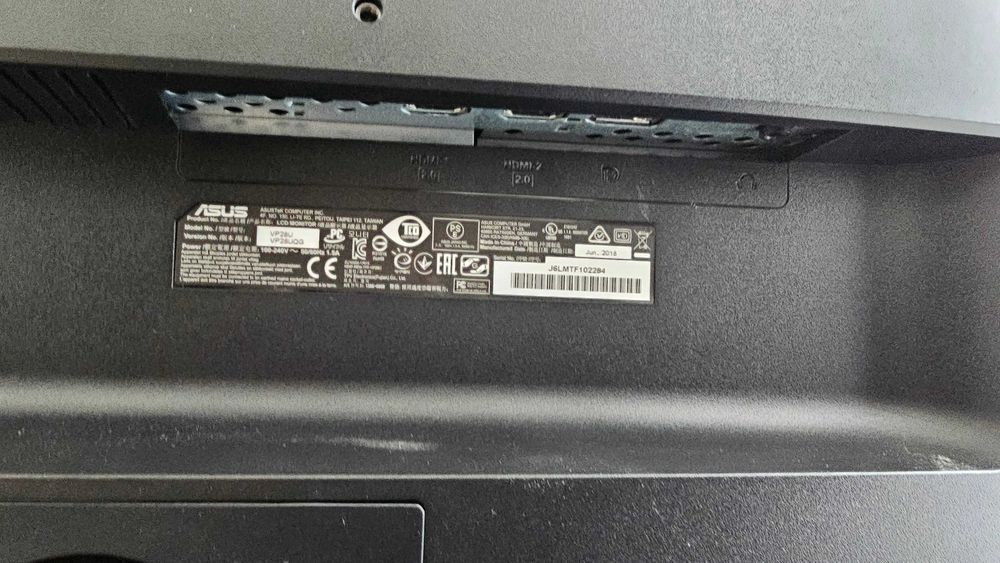 Monitor 4K 60hz LCD ASUS VP28UQG 28 polegadas