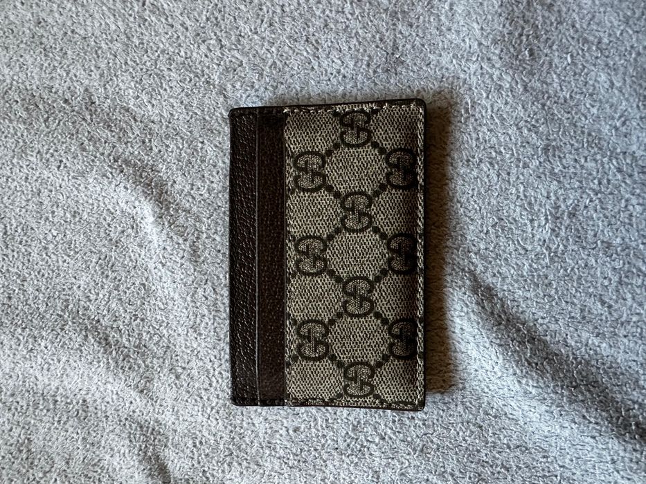 Carteira Gucci GG Supreme Original c/ Caixa + Certificado