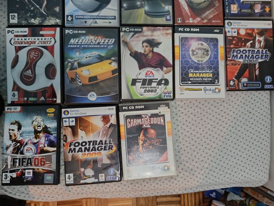 Jogos de DVD para PC e PlayStation 3