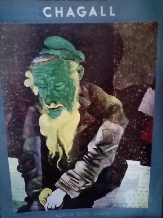 Conjunto de Estampas de Chagall - Album d' Art Skira, 1966 MUITO RARO