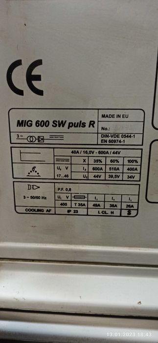 Spawarka ISKRA 600SW