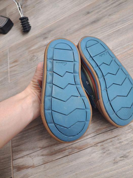 Дитячі кросівки Clarks Frugi Foxing Track T розмір 22
