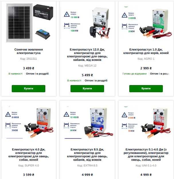 Шнур для электропастуха 250/500/1000 м, 3x0,16, Фарма, Польша