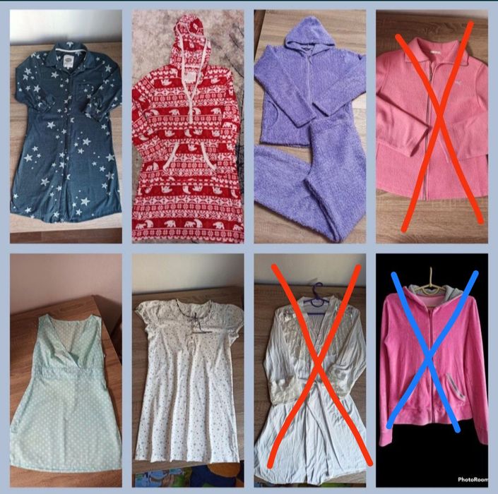 Нічна сорочка, халат, кофта, для дому С-М-Л