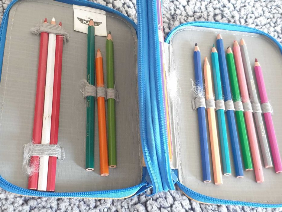 Estojo escolar duplo