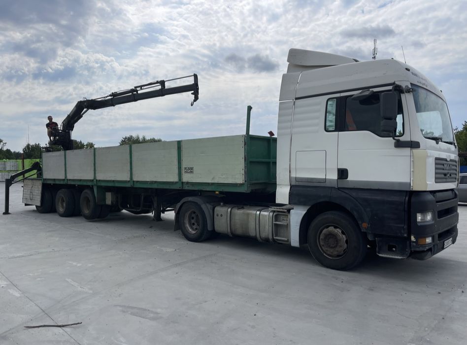 Кран Манипулятор MAN TGA