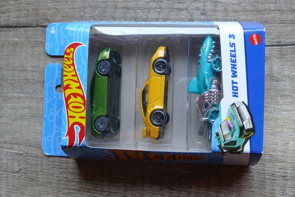 Hot Wheels 3 pak edycja 2023 rok