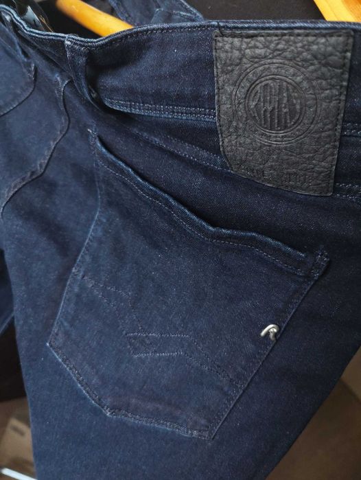 Джинсы Replay Anbass jeans Italy w32 stretch navy.