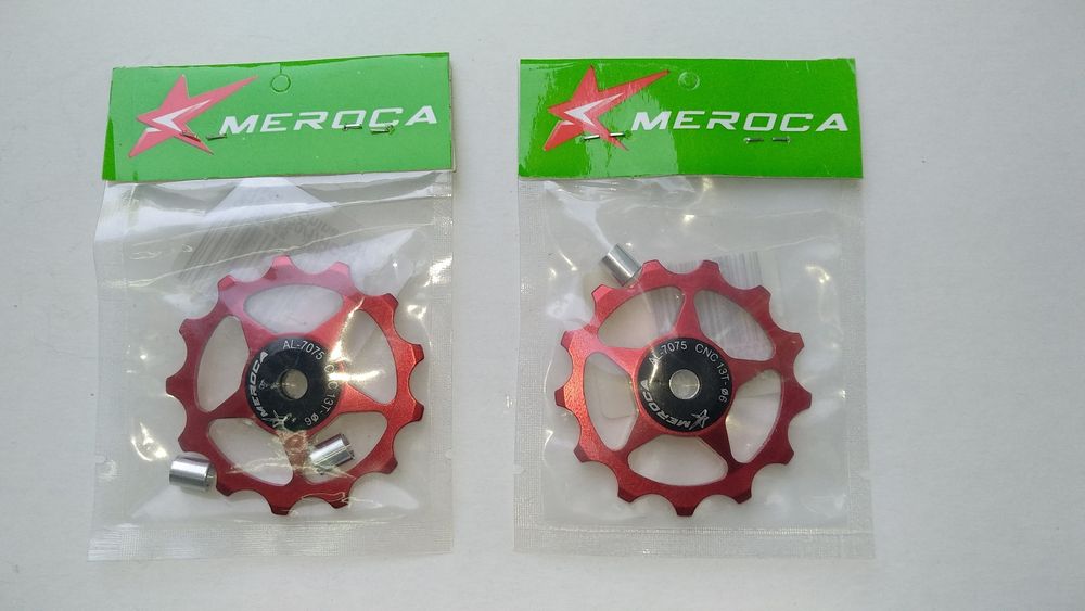 Ролики для заднего переключателя. Велосипед.