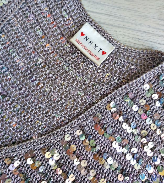 Bolerko Next cekiny srebrne