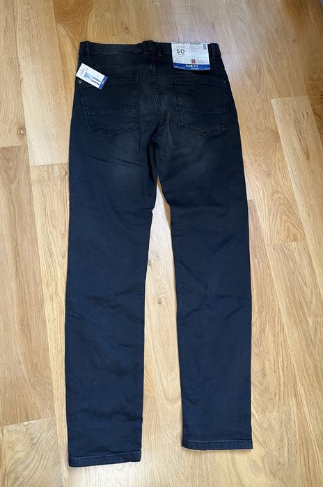 spodnie jeansy  slim fit 50. 34/32 Livergy