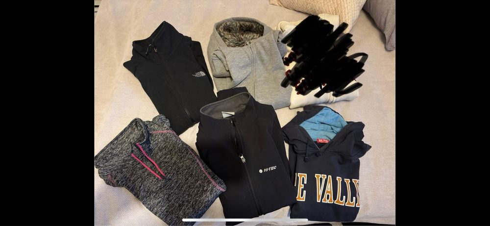 Zestaw bluz damskich  5 szt The Nord Face Hitec