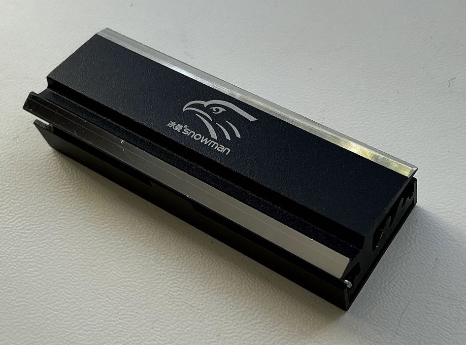 HeatSink Snowman M.2 SSD 2280 теплоотвод охолоджувач