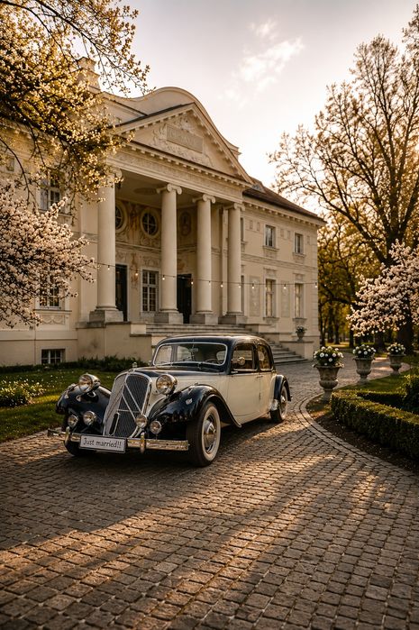Auto do Ślubu - Wesele  przedwojenny 1938r