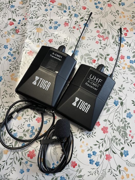 Mikrofon bezprzewodowy UHF mikroport mikorofny bezprzewodowe