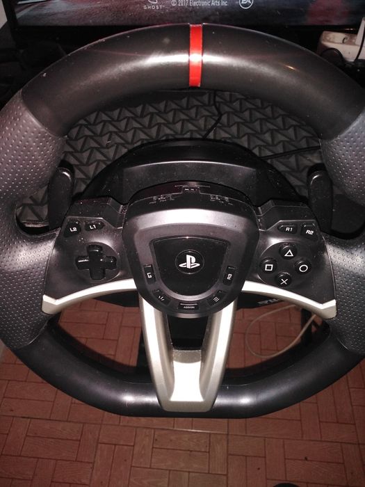 Steering wheel with box for PS4/PS5/PC64284355636483122