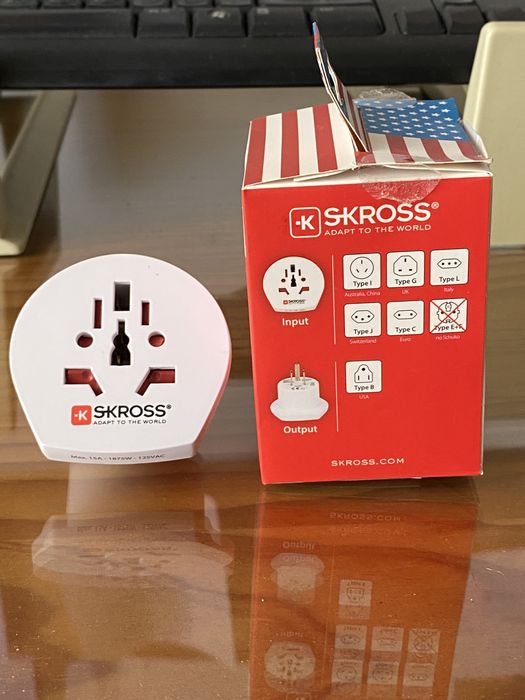 Adaptador tomada genérico para USA