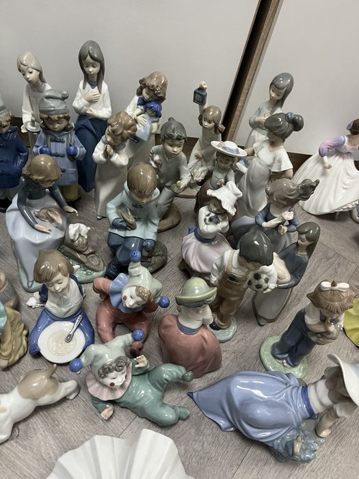Figurki nao i lladro