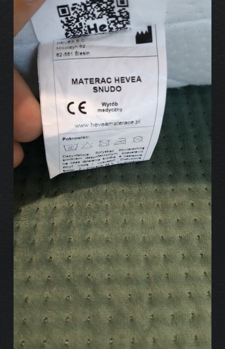Materac Hevea Snudo 80x160