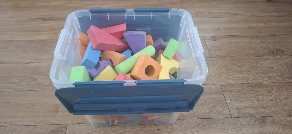 Mega zestaw 300 sztuk klocków