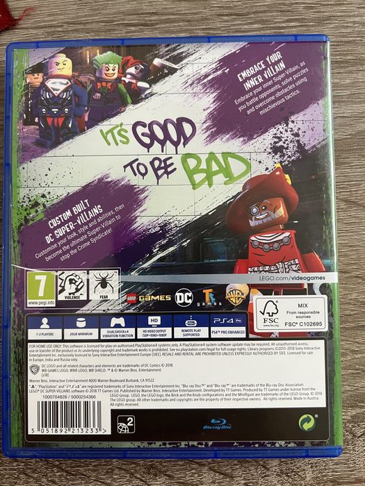 Gra na ps 4 DC Super Villains