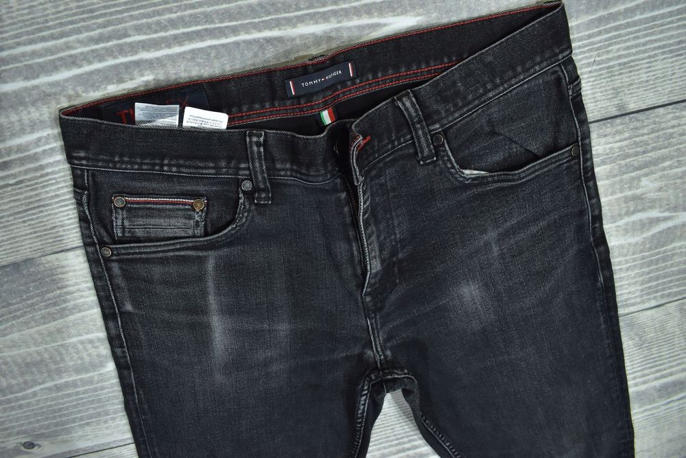 Tommy Hilfiger Bleecker Slim Fit Dżinsy Męskie W34 L32
